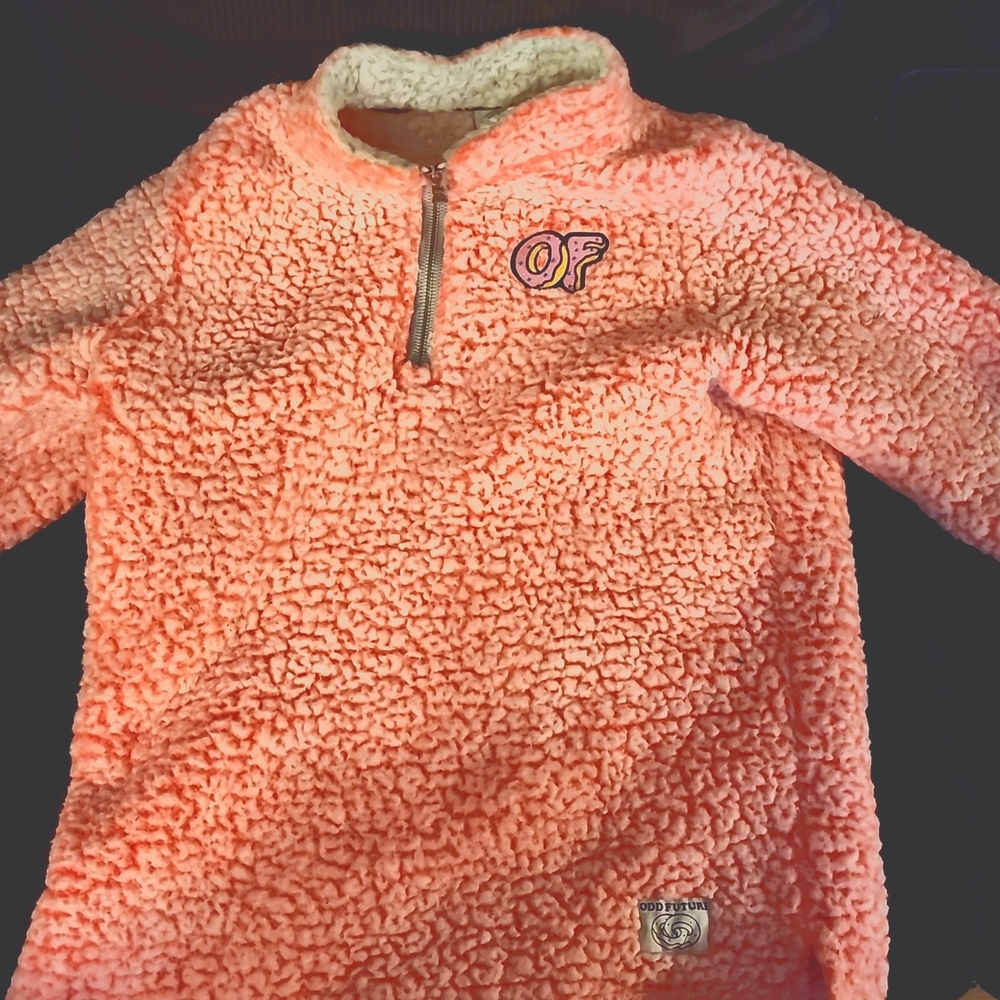 Odd Future Pink Sherpa Pullover